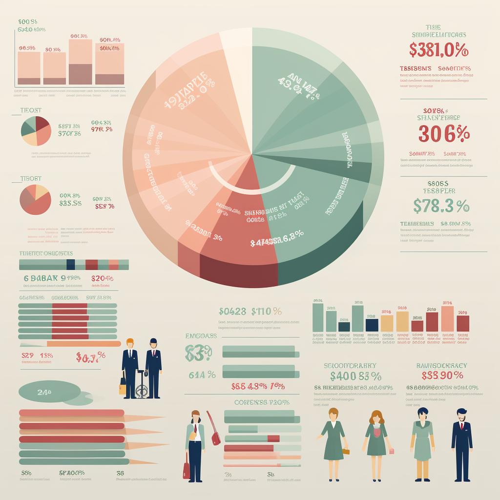 Wedding expenses breakdown chart